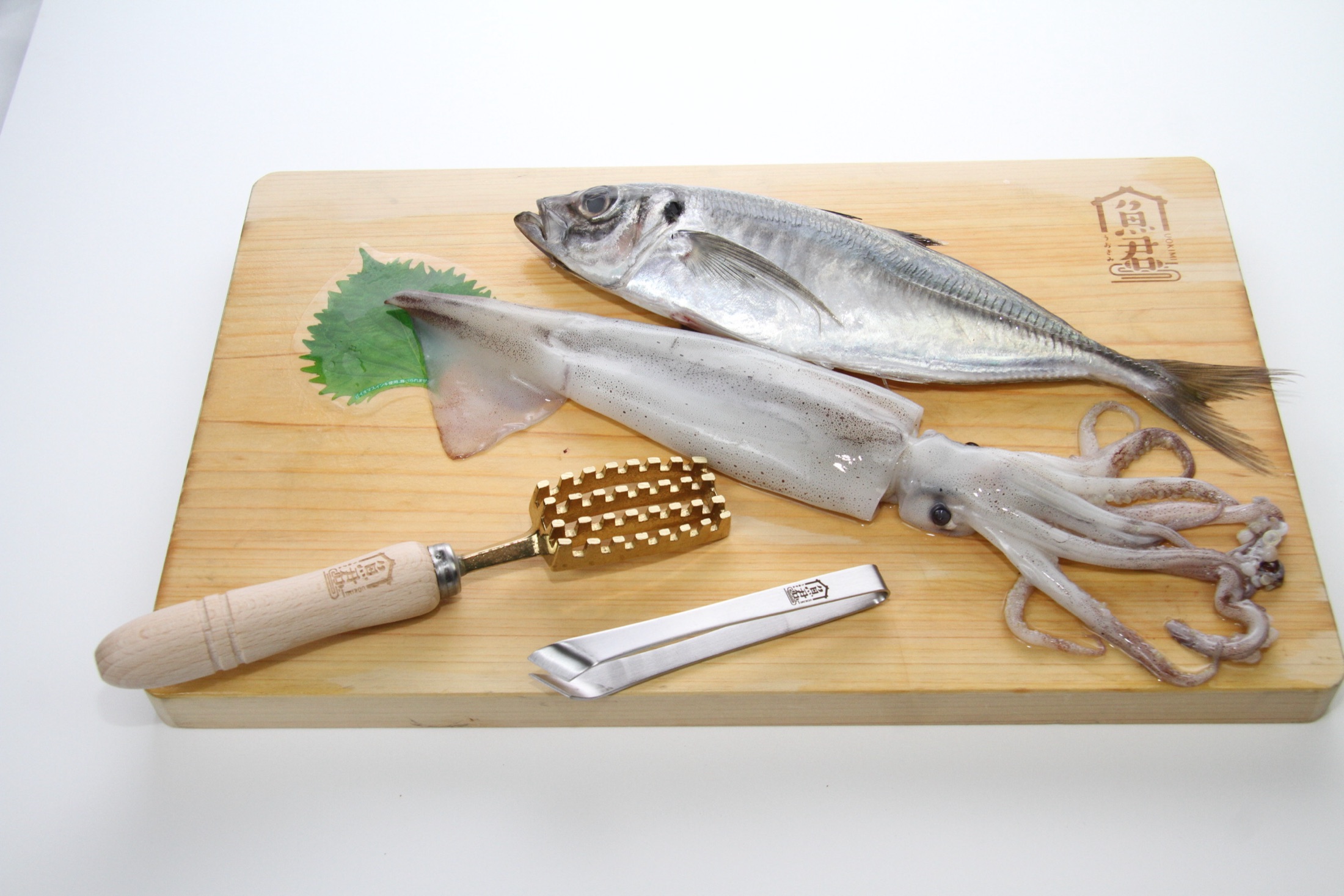 魚君の刃と仕上げ